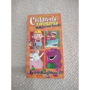 Halloween Treats VHS Barney Bob The Builder Angelina Ballerina Kipper Nostalgia